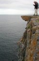 Cliff at celtic stone fort, Aran Islands Ireland